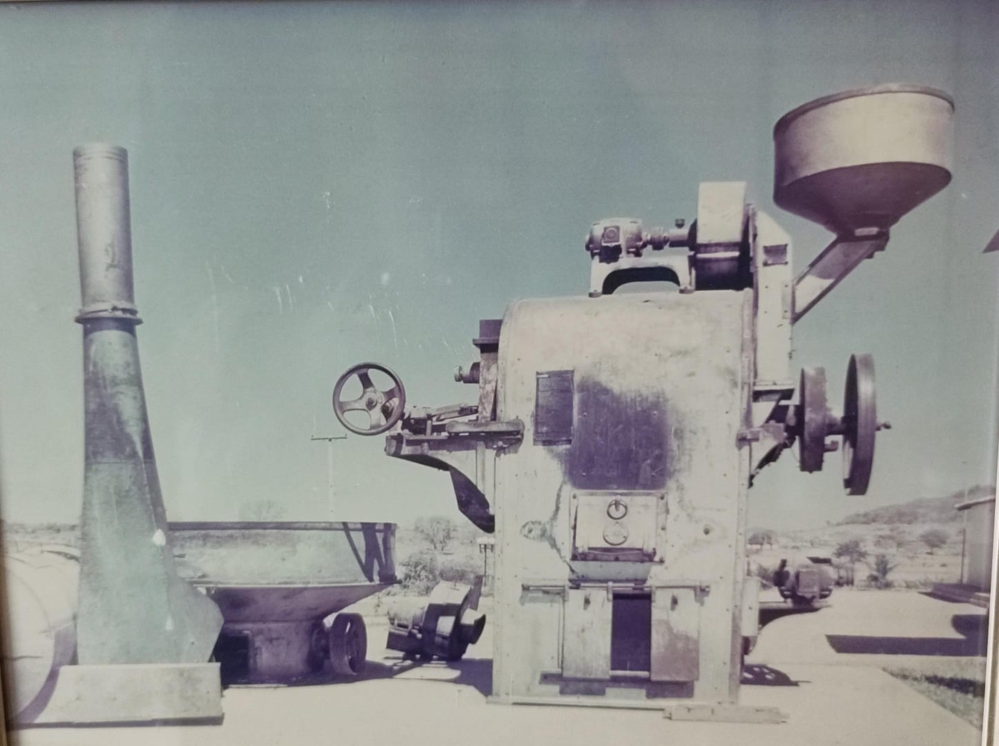 Equipamentos que marcaram o início da produção